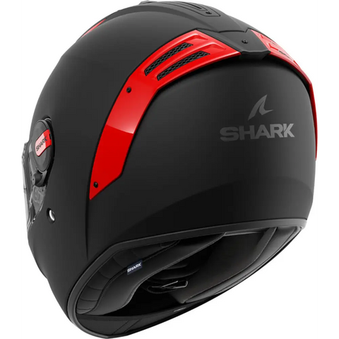 Casco Shark Spartan RS Blank Black/Red