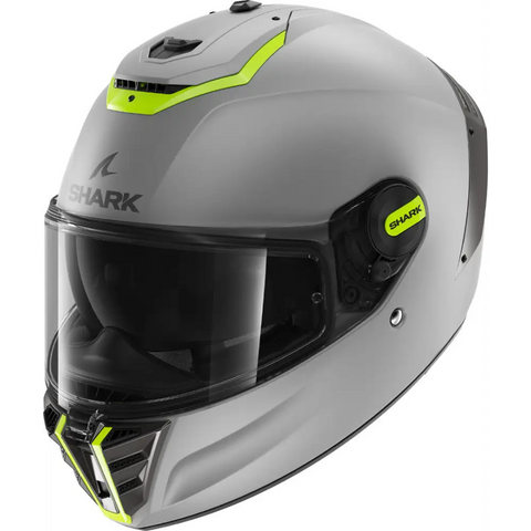 Casco Shark Spartan RS Blank Grey/Yellow
