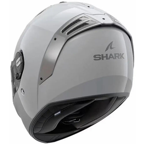 Casco Shark Spartan RS Blank White/Silver
