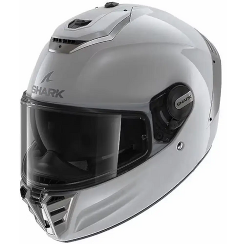 Casco Shark Spartan RS Blank White/Silver