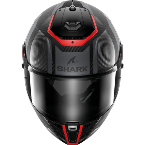 Casco Shark Spartan RS Carbon Shawn Grey/Red