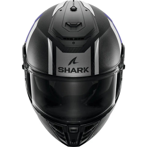 Casco Shark Spartan RS Carbon Shawn Matt Black/Grey/Blue