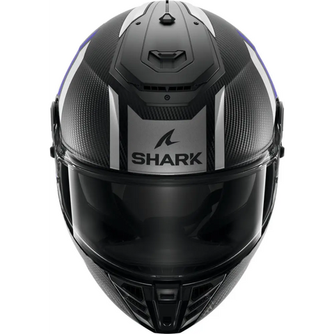 Casco Shark Spartan RS Carbon Shawn Matt Black/Grey/Blue