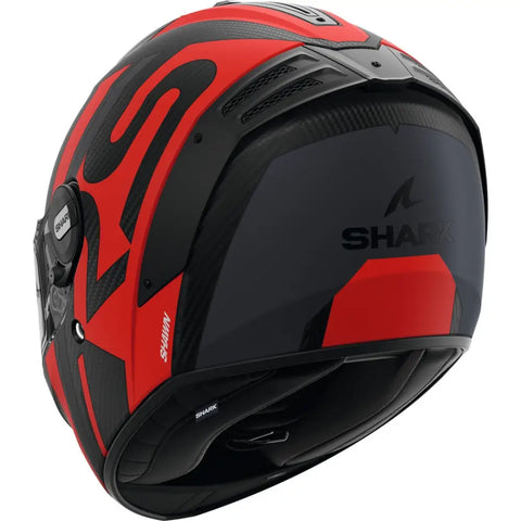 Casco Shark Spartan RS Carbon Shawn Matt Black/Red