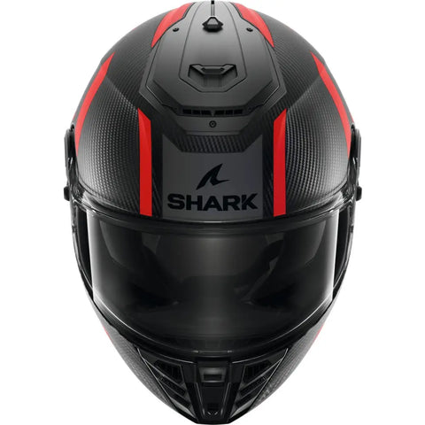 Casco Shark Spartan RS Carbon Shawn Matt Black/Red