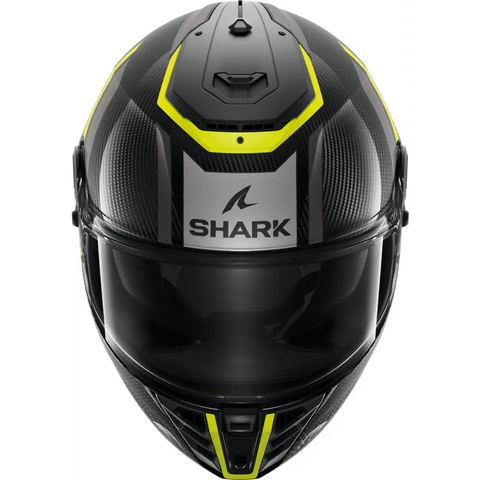 Casco Shark Spartan RS Carbon Shawn Matt Black/Yellow