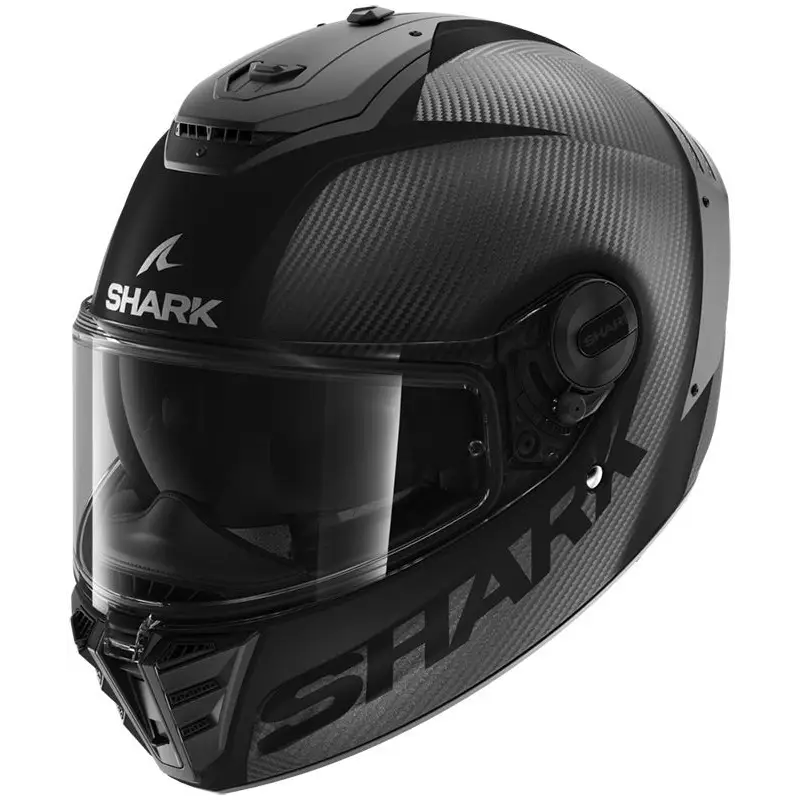Casco Shark Spartan RS Carbon Skin 24 Black Matt/Grey