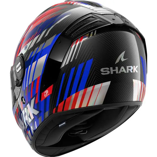 Casco Shark Spartan RS Carbon Vibetrack Red Chrom