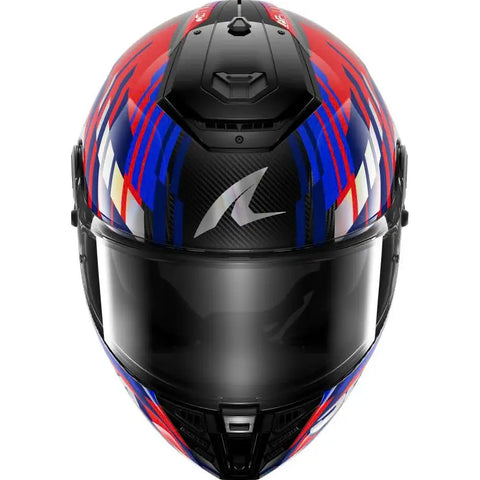 Casco Shark Spartan RS Carbon Vibetrack Red Chrom