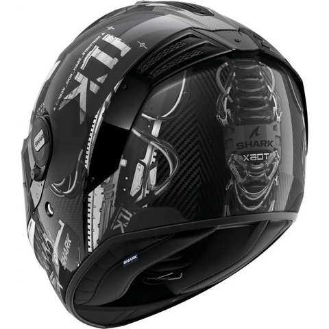 Casco Shark Spartan RS Carbon Xbot Black/Anthracite/Silver