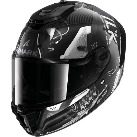 Casco Shark Spartan RS Carbon Xbot Black/Anthracite/Silver