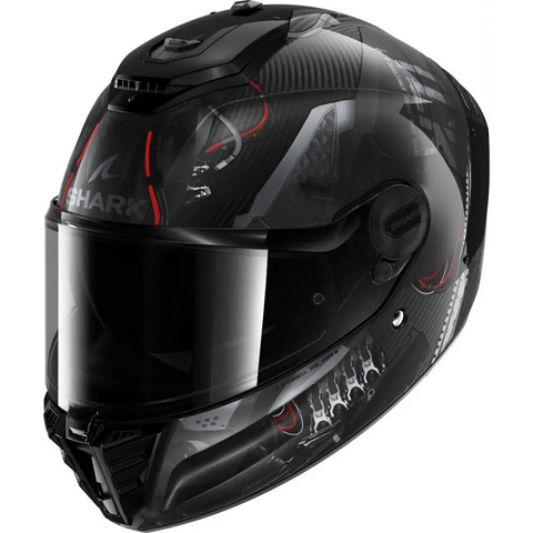 Casco Shark Spartan RS Carbon Xbot Black/Grey/Red