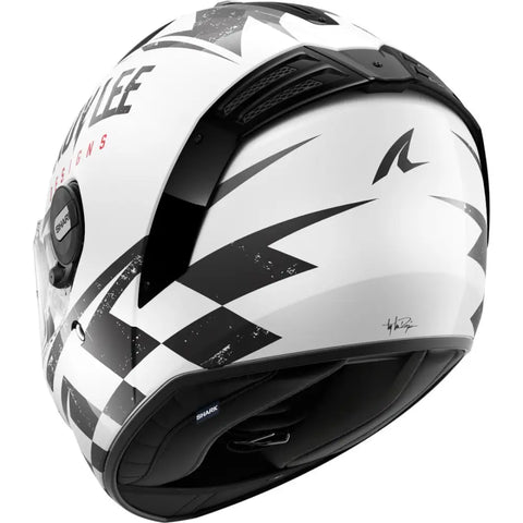 Casco Shark Spartan RS Raceshop White/Black