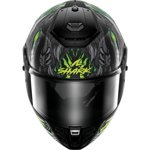 Casco Shark Spartan RS Shaytan Black/Green/Grey