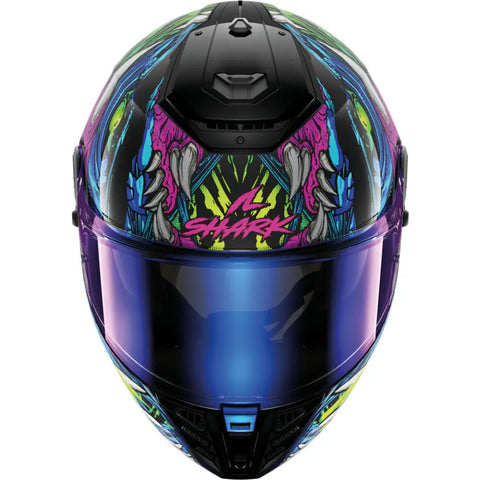 Casco Shark Spartan RS Shaytan Black/Green/Purple