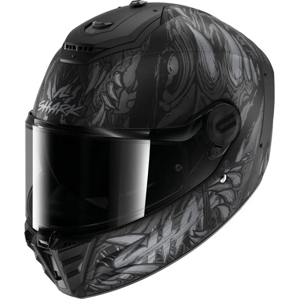 Casco Shark Spartan RS Shaytan Black Matt/Anthracite