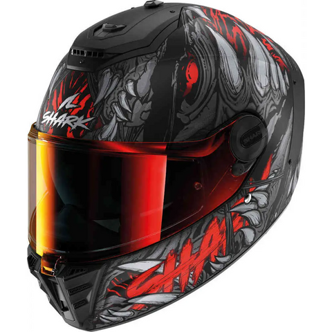 Casco Shark Spartan RS Shaytan Black/Red/Grey