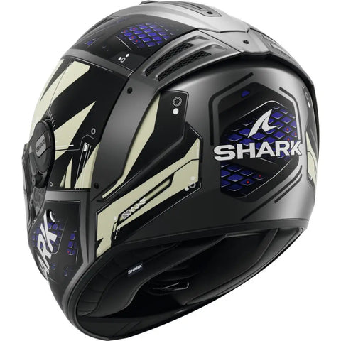 Casco Shark Spartan RS Stingrey Black/White/Blue