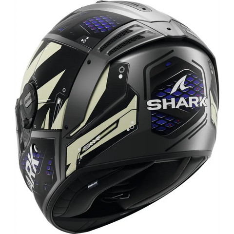 Casco Shark Spartan RS Stingrey Black/White/Blue