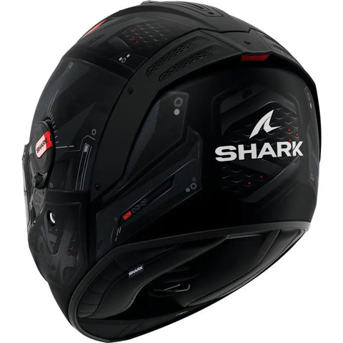 Casco Shark Spartan RS Stingrey Matt Black/Anthracite/Red