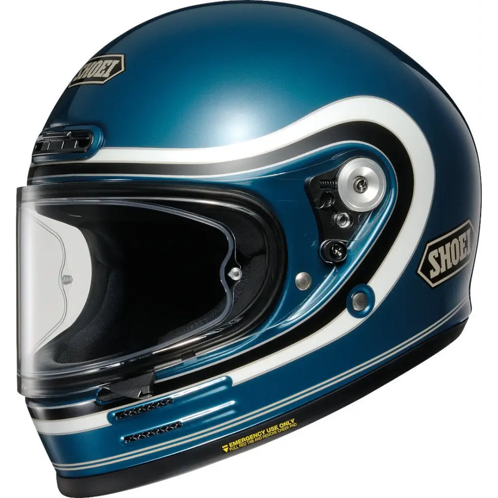 Casco Shoei Glamster 06 Bivouac TC-2 Blue/White/Black ECE 22-06