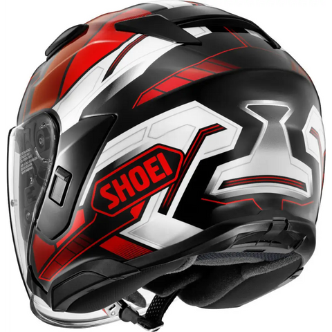 Casco Shoei J-Cruise 3 Whizzy TC-1 Black/Red/White