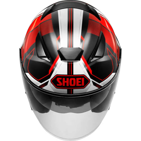 Casco Shoei J-Cruise 3 Whizzy TC-1 Black/Red/White
