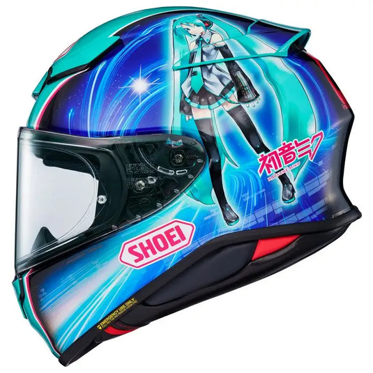 Casco Shoei RF-1400 Hatsune Miku TC-4