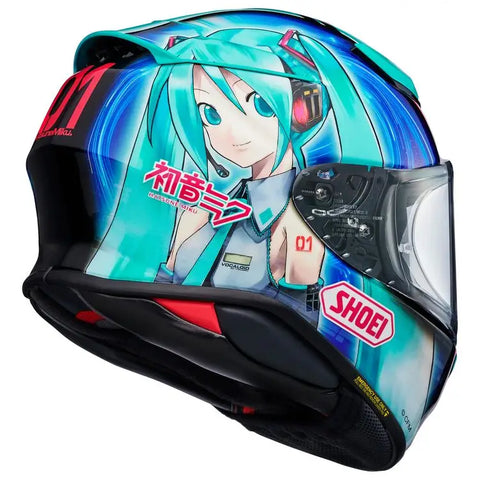 Casco Shoei RF-1400 Hatsune Miku TC-4