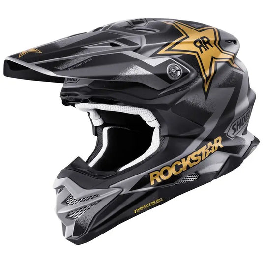 Casco Shoei VFX-EVO Malcolm Stewart MS27 TC-5