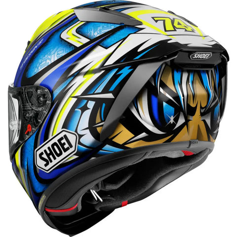 Casco Shoei X-Fifteen Daijiro TC-3 Blue/Yellow