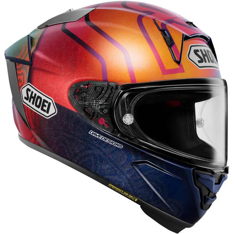 Casco Shoei X-Fifteen Marquez Holi TC-1