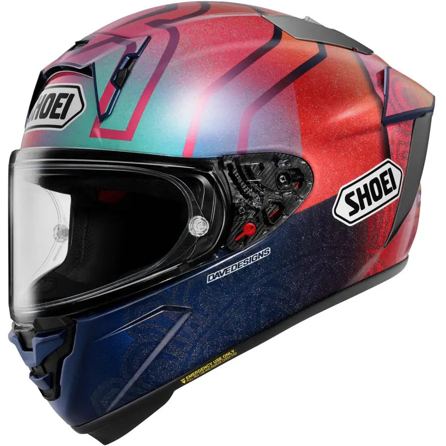Casco Shoei X-Fifteen Marquez Holi TC-1