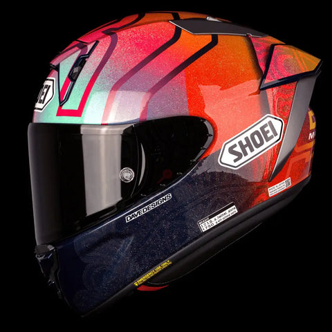 Casco Shoei X-Fifteen Marquez Holi TC-1
