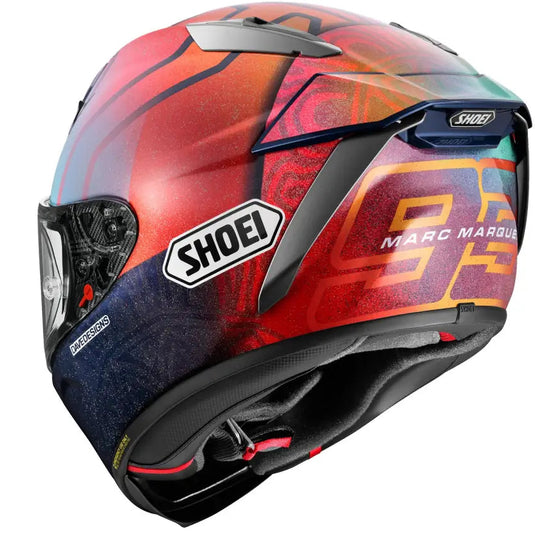 Casco Shoei X-Fifteen Marquez Holi TC-1