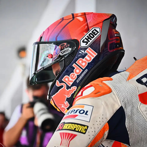 Casco Shoei X-Fifteen Marquez Holi TC-1