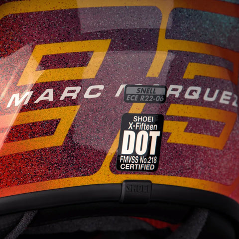 Casco Shoei X-Fifteen Marquez Holi TC-1