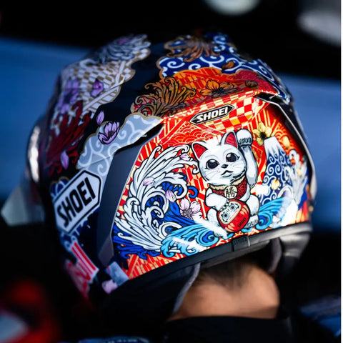 Casco Shoei X-Fifteen  Marquez Motegi5 TC-6