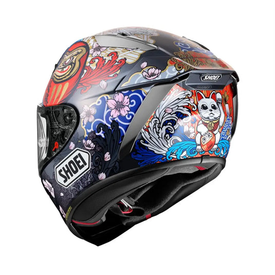 Casco Shoei X-Fifteen Marquez Motegi5 TC-6
