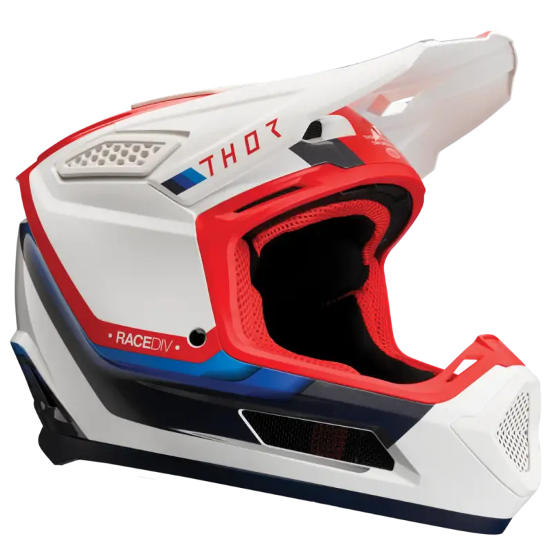Casco Thor Fleet Defy White/Red/Blue