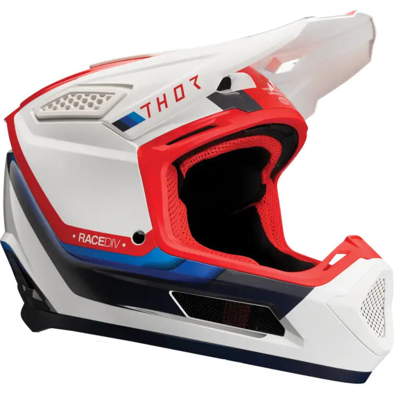 Casco Thor Fleet Defy White/Red/Blue