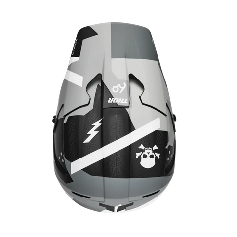 Casco Thor Reflex Sport Carbon Brave Gray/White