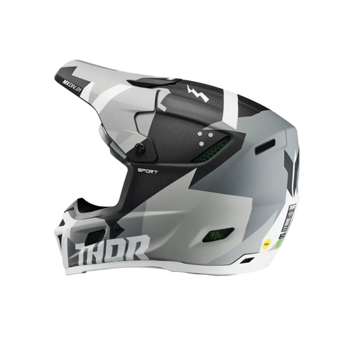 Casco Thor Reflex Sport Carbon Brave Gray/White