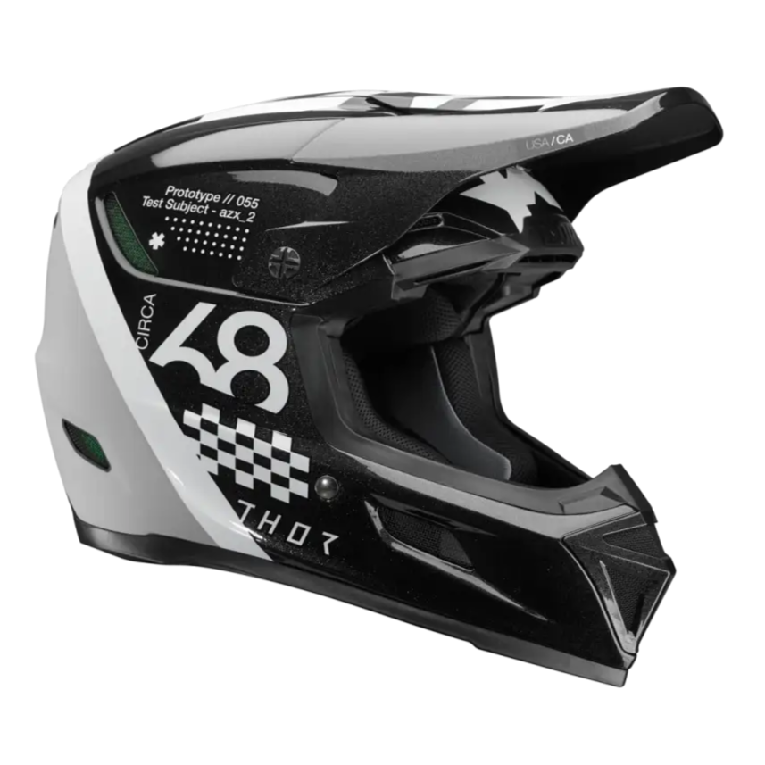 Casco Thor Reflex Sport Riot Black/White