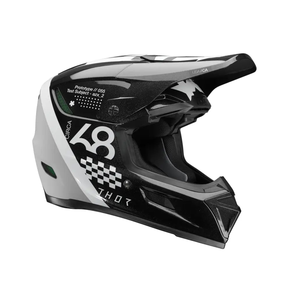 Casco Thor Reflex Sport Riot Black/White