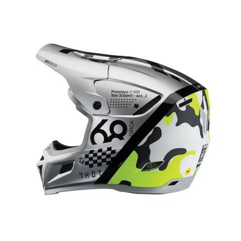 Casco Thor Reflex Sport Riot Gray/Acid