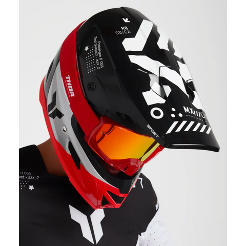 Casco Thor Reflex Sport Strike Black/Red