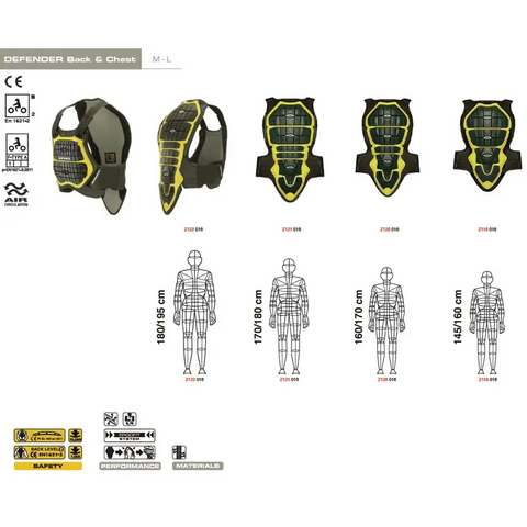 Chaleco con Armadura Spidi Defender