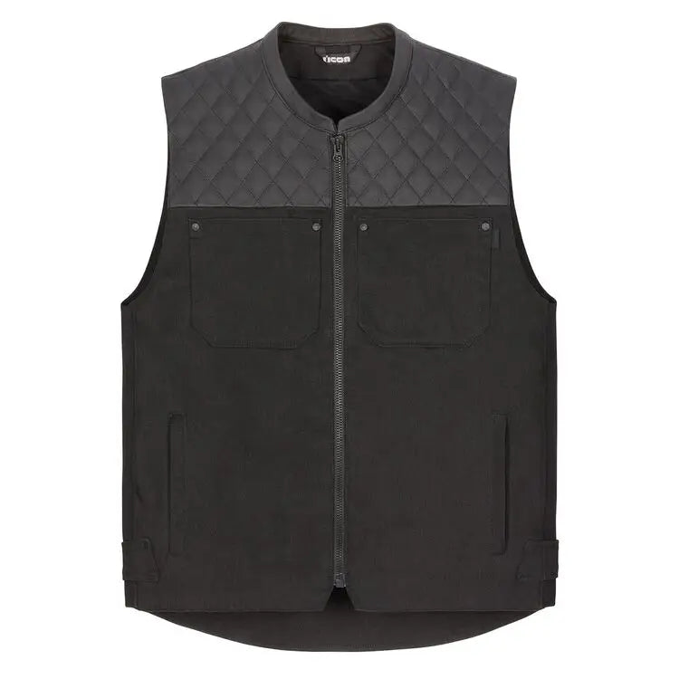 Chaleco Icon Chamonix Denim Black