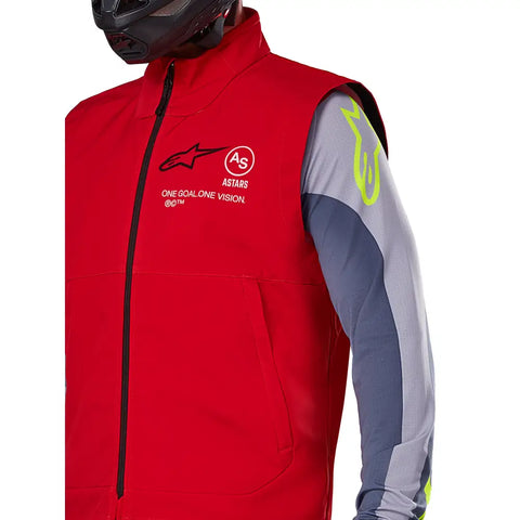 Chaleco Térmico Alpinestars Techstar Softshell Bright Red